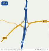 Map of M1 junction 31
