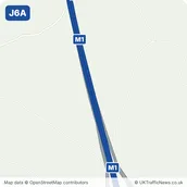Map of M1 junction 6A